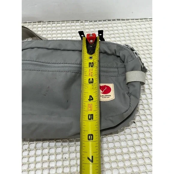 Fjallraven High Coast Hip Pack Medium Gray Fanny Pack Crossbody Bag Outdoor - Picture 7 of 10